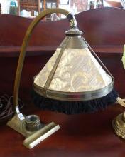 ART DECO BRASS DESK LAMP