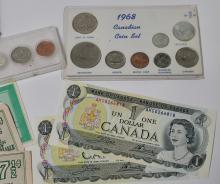 CANADIAN COINS, ETC.