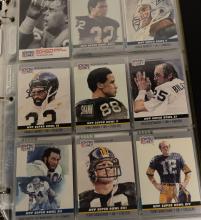 2 BINDERS OF FOOTBALL CARDS