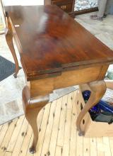 ANTIQUE GATE-LEG GAMES TABLE