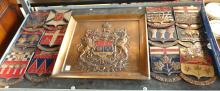 CANADIAN COAT OF ARMS WALL PLAQUE SET