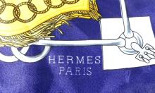 HERMES SILK SCARF