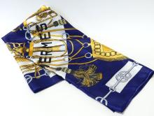 HERMES SILK SCARF