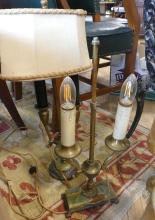 FOUR VINTAGE TABLE LAMPS