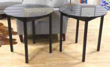 PAIR OF LAMP TABLES