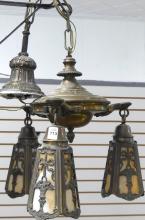 ART NOUVEAU LIGHT FIXTURE