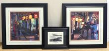 THREE FRAMED PRINTS