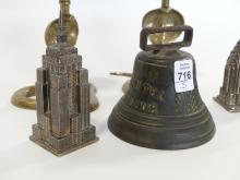 BELL, SHAKERS AND CANDLESTICKS