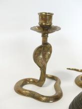 BELL, SHAKERS AND CANDLESTICKS