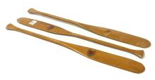 THREE SALESMEN SAMPLE CANOE PADDLES