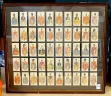 FRAMED TOBACCO CARDS