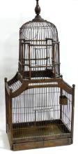 WOODEN BIRDCAGE