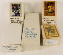 5 BOXES OF HOCKEY CARDS