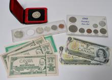 CANADIAN COINS, ETC.