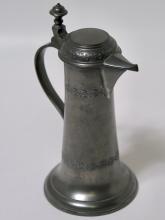 GERMAN PEWTER FLAGON