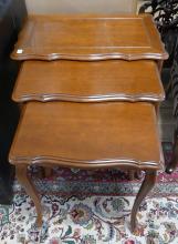 FRENCH PROVINCIAL NESTING TABLES