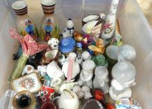 FIGURINES, VASES, ETC.