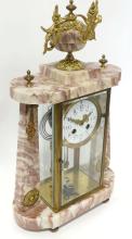 FRENCH MARBLE MANTEL CLOCK