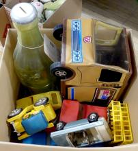 TWO BOX LOTS OF RETRO TOYS