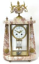 FRENCH MARBLE MANTEL CLOCK