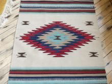 TWO SOUTHWESTERN SADDLE BLANKETS