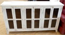 SHABBY CHIC BOOKCASE CABINET