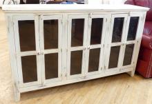 SHABBY CHIC BOOKCASE CABINET