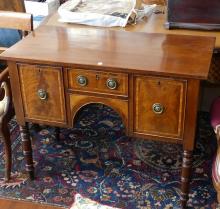 GEORGIAN INLAID MAHOGANY SIDEBOARD