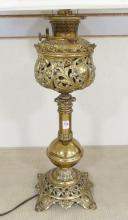 BRADLEY AND HUBBARD BANQUET LAMP