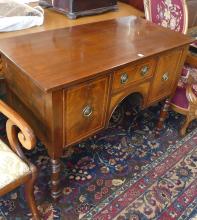 GEORGIAN INLAID MAHOGANY SIDEBOARD