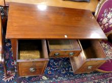 GEORGIAN INLAID MAHOGANY SIDEBOARD