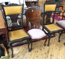 THREE ANTIQUE CHAIRS