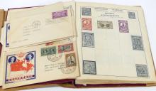 ANTIQUE STAMP ALBUM
