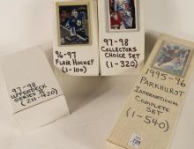 FOUR BOXES OF HOCKEY CARDS