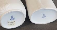 THREE MCM GERMAN PORCELAIN VASES