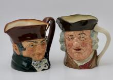 ROYAL DOULTON CHARACTER JUGS