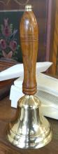 BRASS BELL AND OLYMPIC TELEPHONE