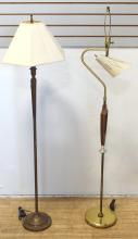 TWO FLOOR LAMPS