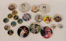 BASEBALL NOVELTY BUTTONS