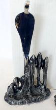 PAIR OF BORIS KRAMER STEEL SCULPTURES