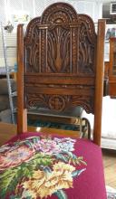 1920'S WALNUT DINING SET