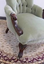 VICTORIAN MAHOGANY ARMCHAIR