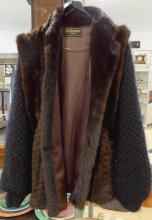 MINK AND MOHAIR COAT