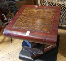 "BOOKS" SIDE TABLE