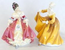 TWO ROYAL DOULTON FIGURINES