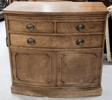 BOW FRONT CABINET