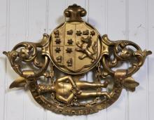 GILTWOOD PLAQUE