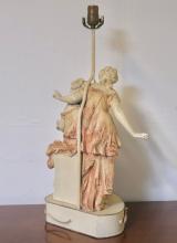 FIGURAL LAMP