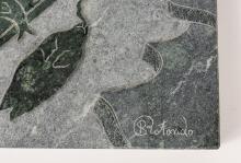 INUIT SOAPSTONE CARVING AND TILE