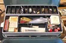 TWO TACKLE BOXES WITH CONTENTS